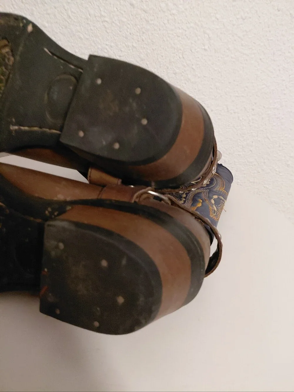 West Wind Western  Leather  Square Toe Midcalf Boots